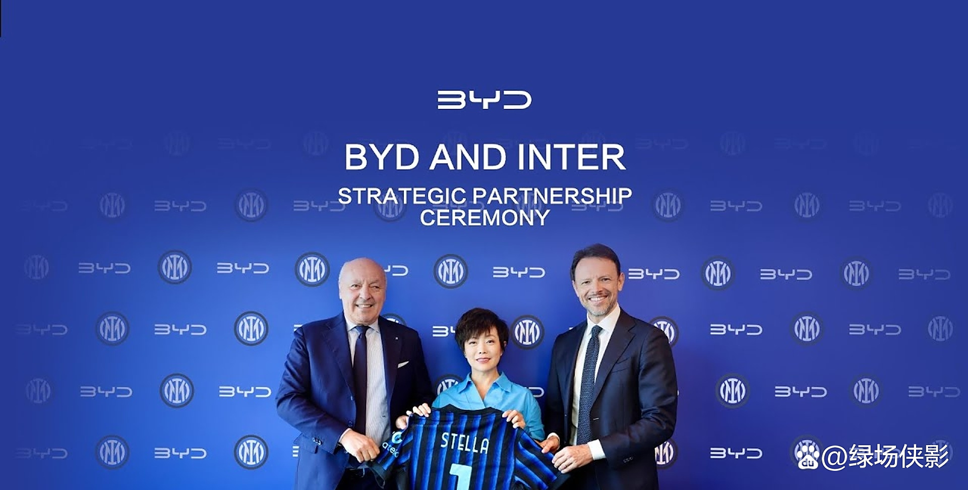 比亚迪与国际米兰签约前者将提供新能源汽车  第1张