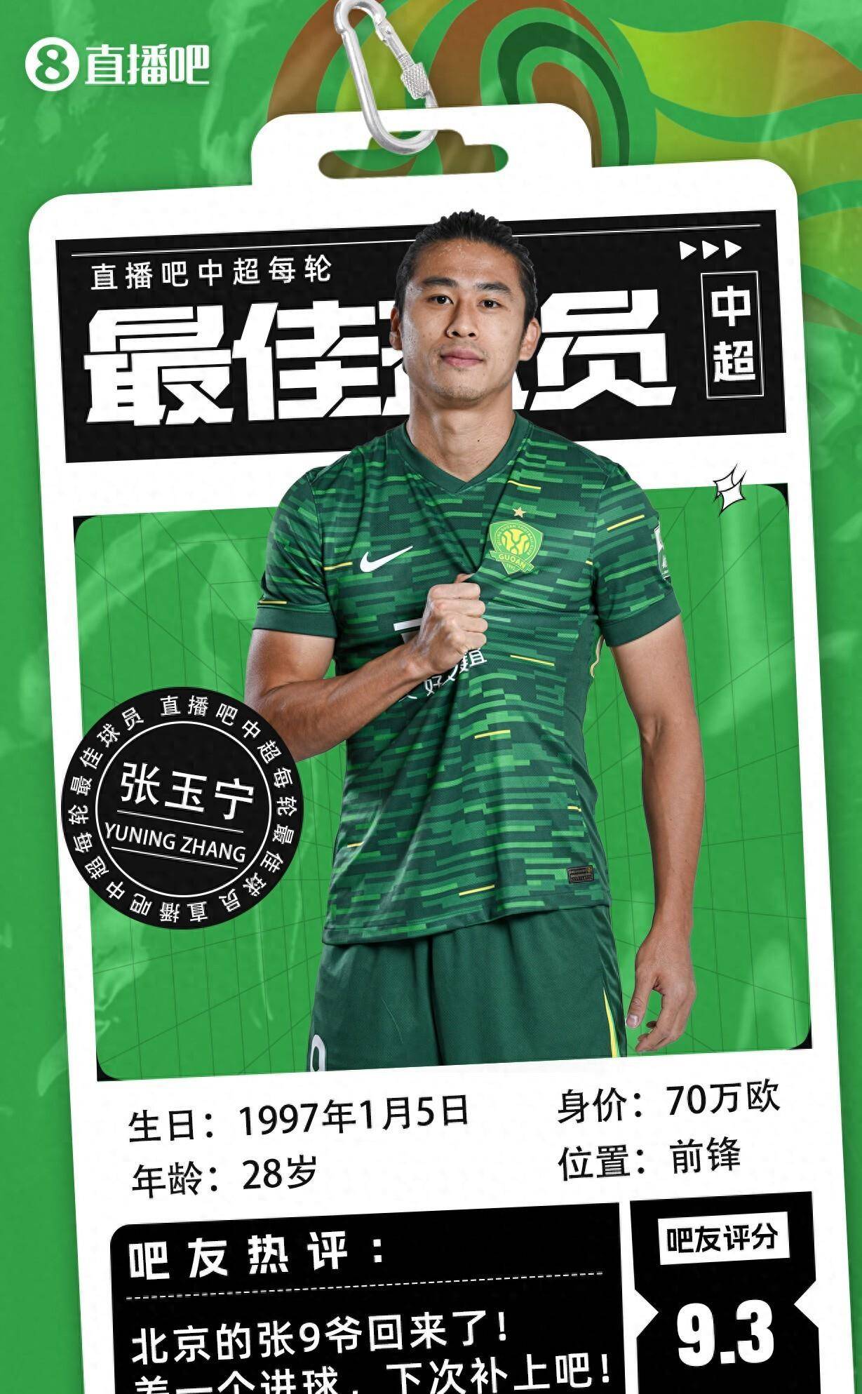 媒体：张玉宁是国足锋线主力首选球员是本次18强赛球队头号得分手的简单介绍