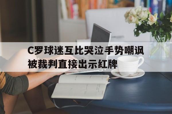 C罗球迷互比哭泣手势嘲讽被裁判直接出示红牌的简单介绍  第1张